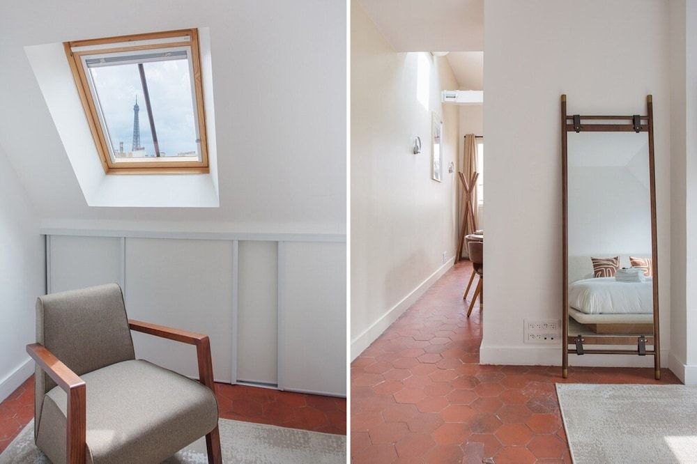 Superb Flat Ave Montaigne With Eiffel Tower View