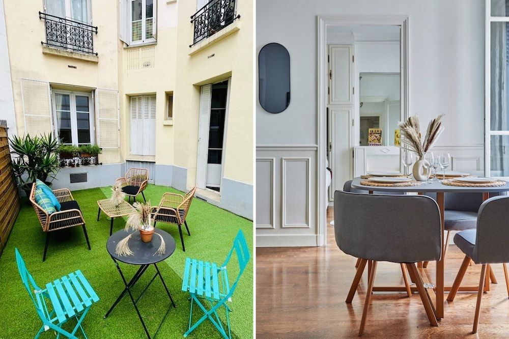Superb Eiffel Tower Terrace Apartment