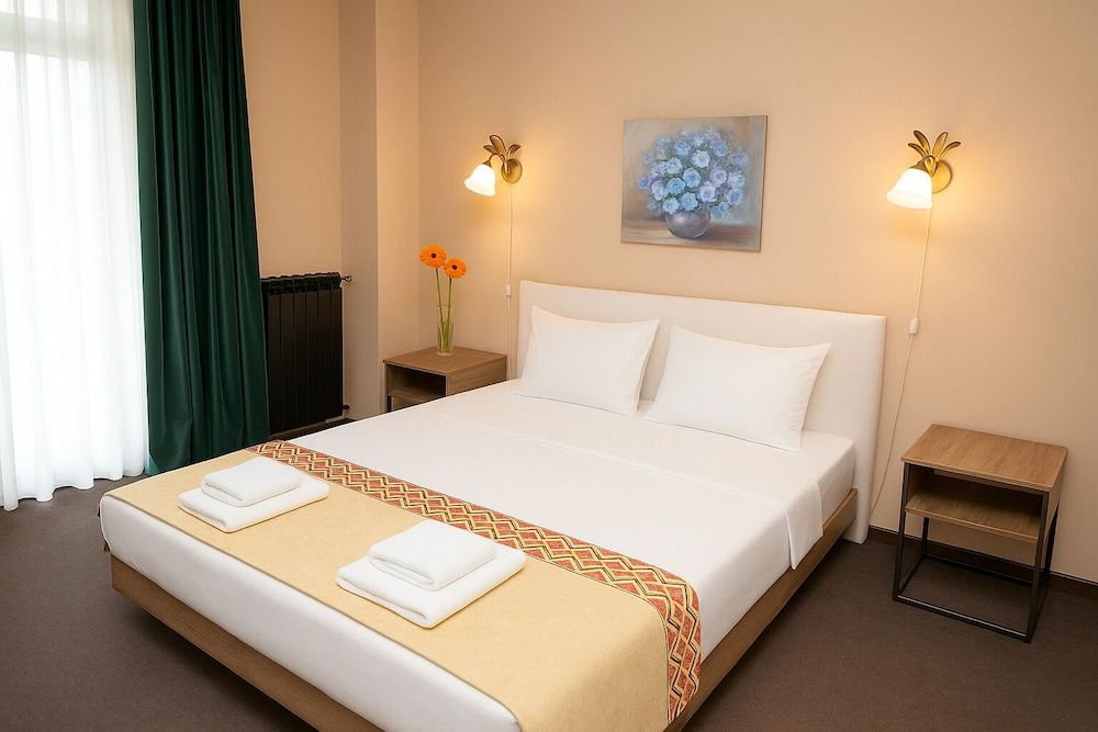 Double Room, Balcony, City View