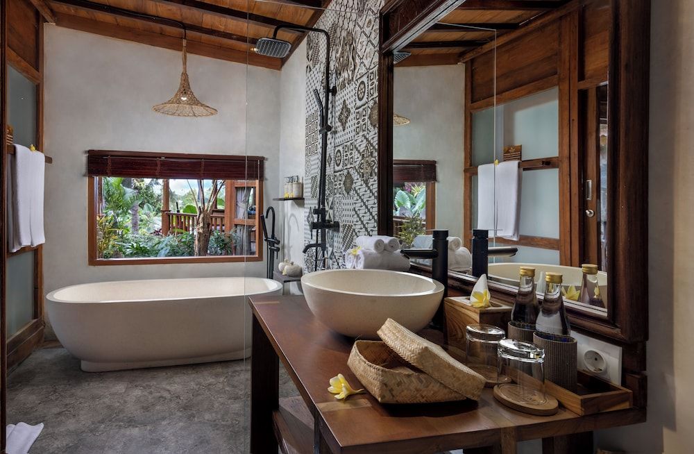 Berlima Wooden Lodge by Pramana Villas Double Room with Garden View 5