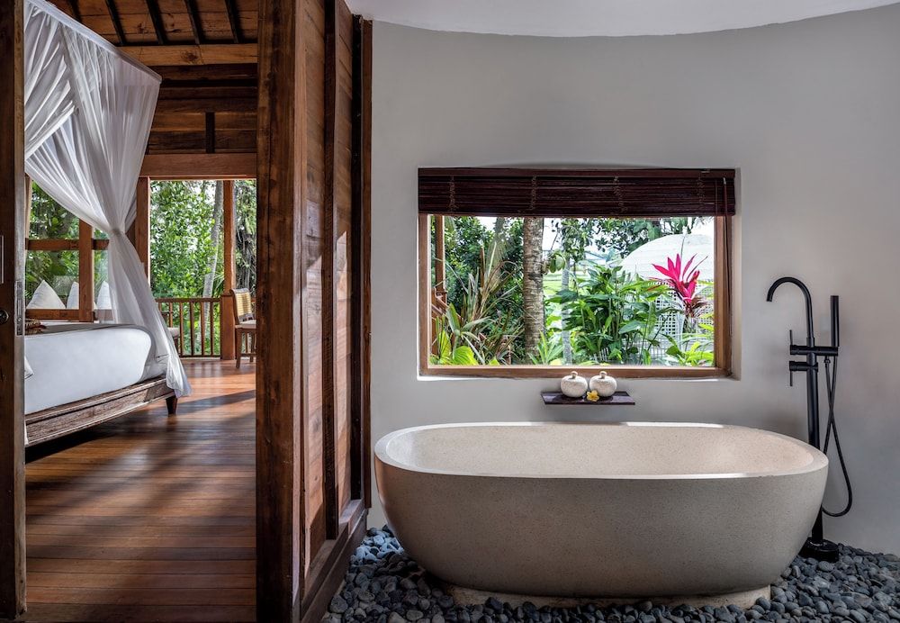 Berlima Wooden Lodge by Pramana Villas Double Room with Garden View 7