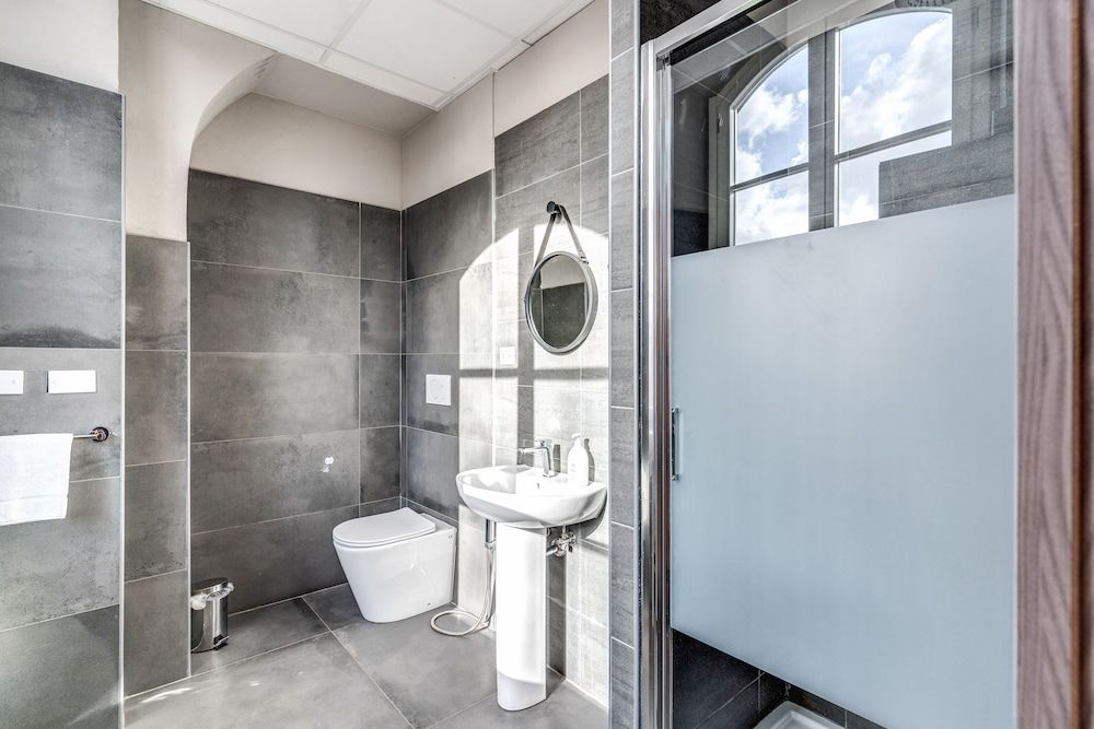 Family Room with Shared Bathroom