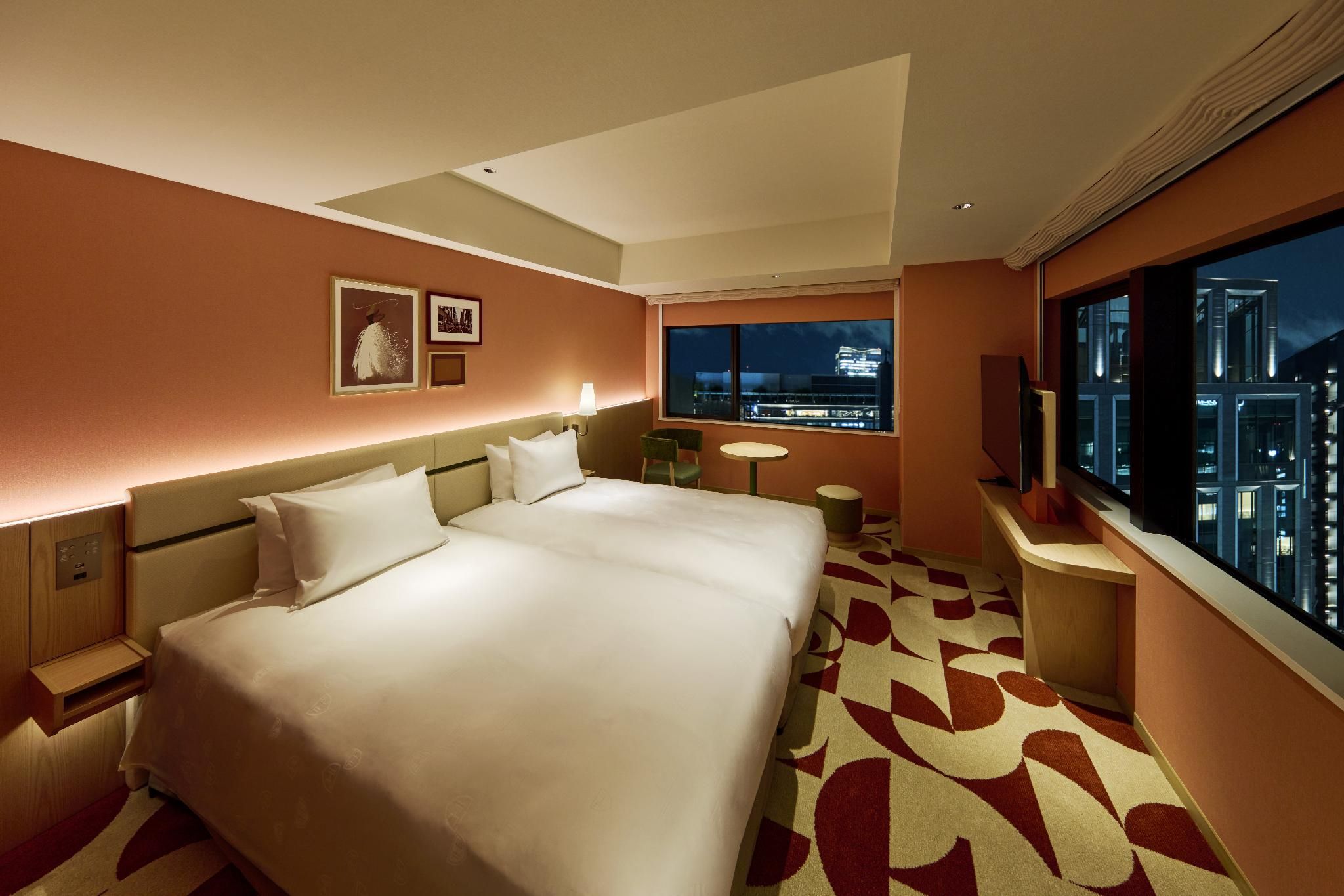 Corner Deluxe Twin Room - Non-Smoking