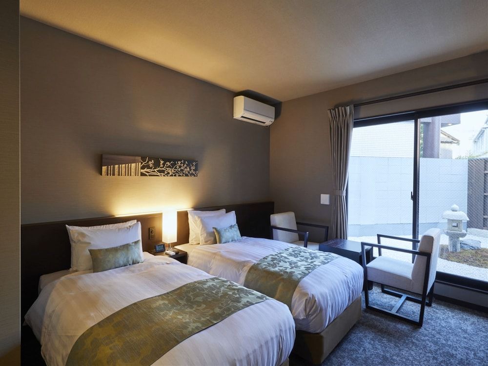 Deluxe Twin Room with Private Garden [Garden Villa], Non Smoking