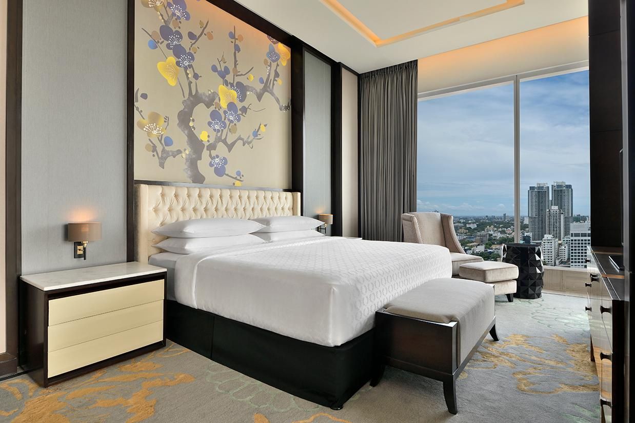 Presidential Suite, Club lounge access, Suite, 1 King, Ocean view