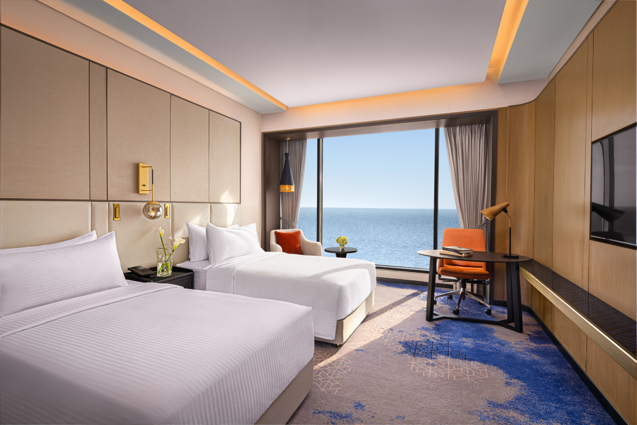 Superior Ocean View Twin