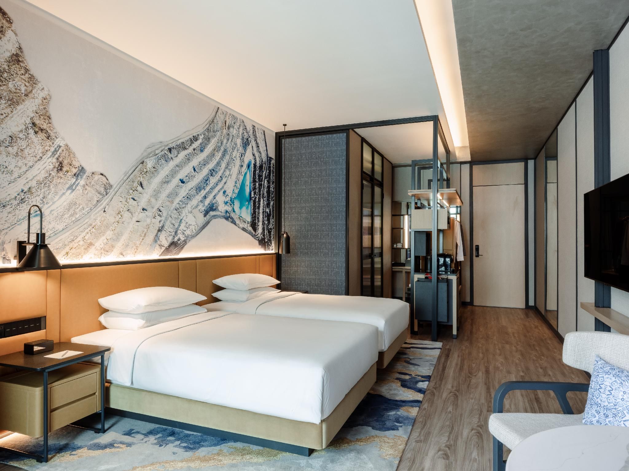 2 Twin Beds High Floor