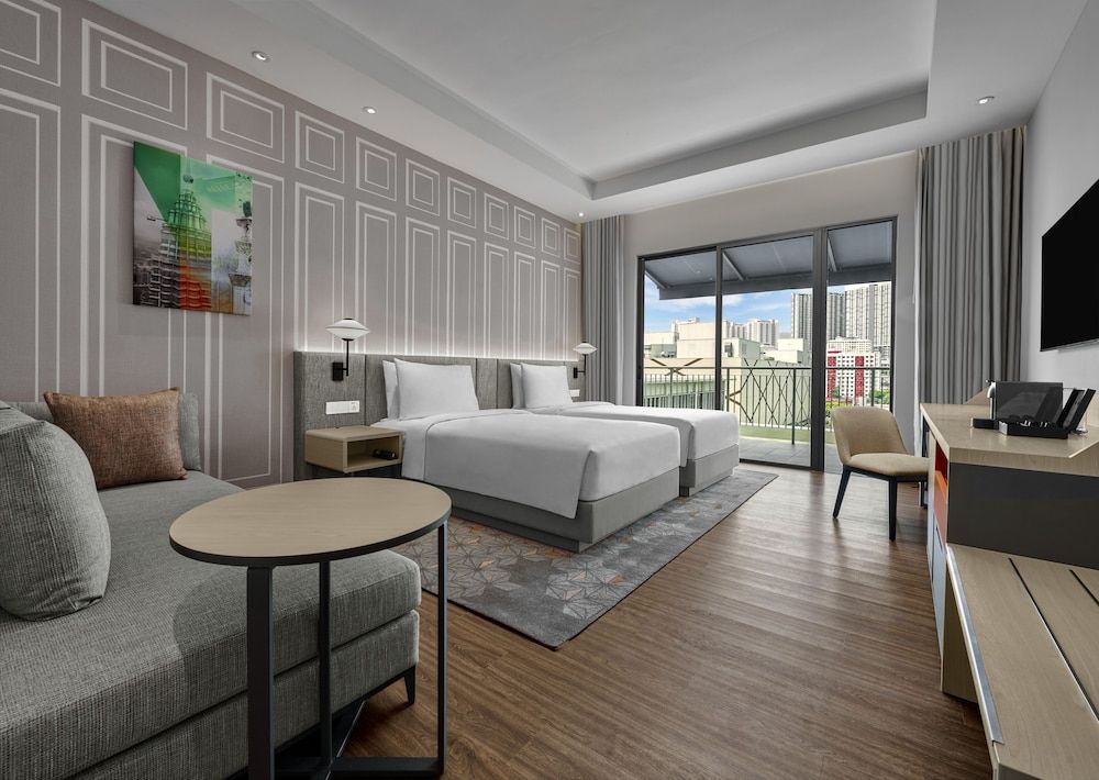 Room, Multiple Beds, Balcony