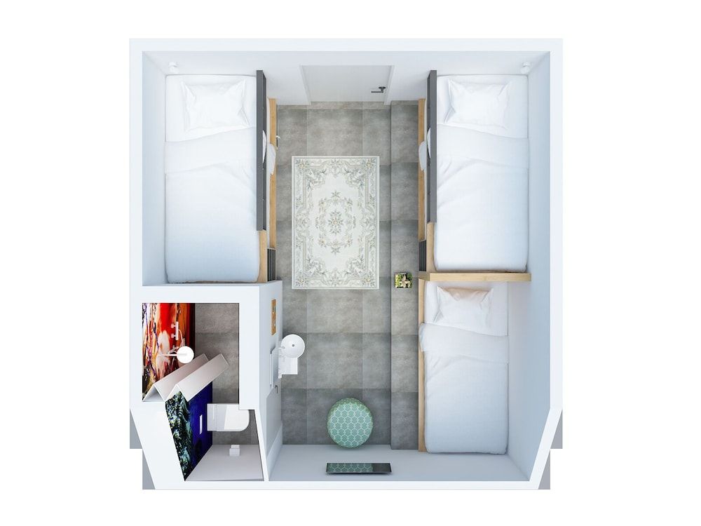 Room layout blue print