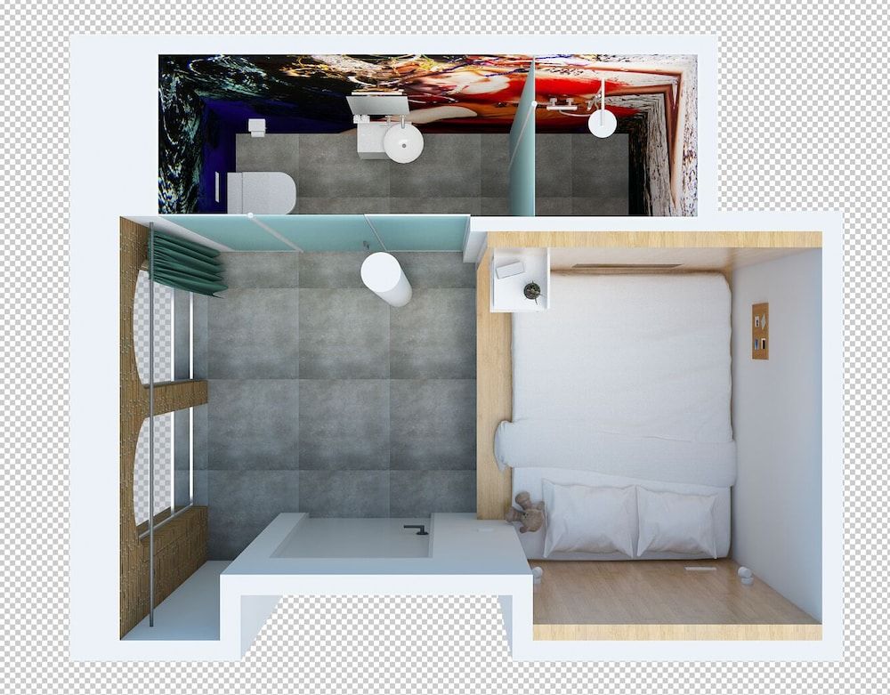 Room layout blue print