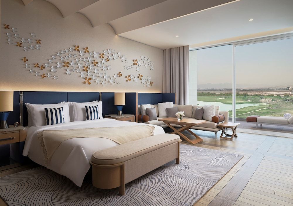 The St. Regis Al Mouj Muscat Resort Deluxe Room, 1 King Bed, Balcony