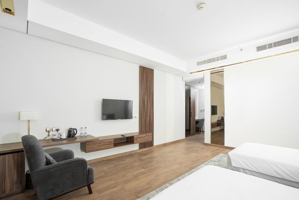 Akasiya Hotel Deluxe Twin Room, 1 Bedroom, Private Bathroom