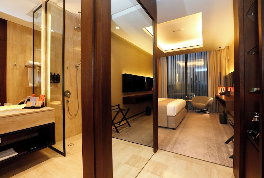 ALMA Hotel Riyadh Deluxe Double Room, Private Bathroom, City View 15