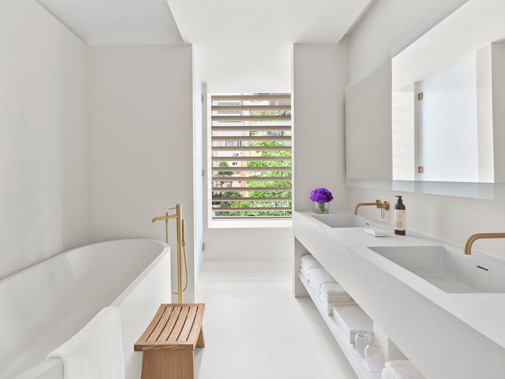 The Singapore EDITION Deluxe Double, Larger Guest room, 2 Double, City view 4