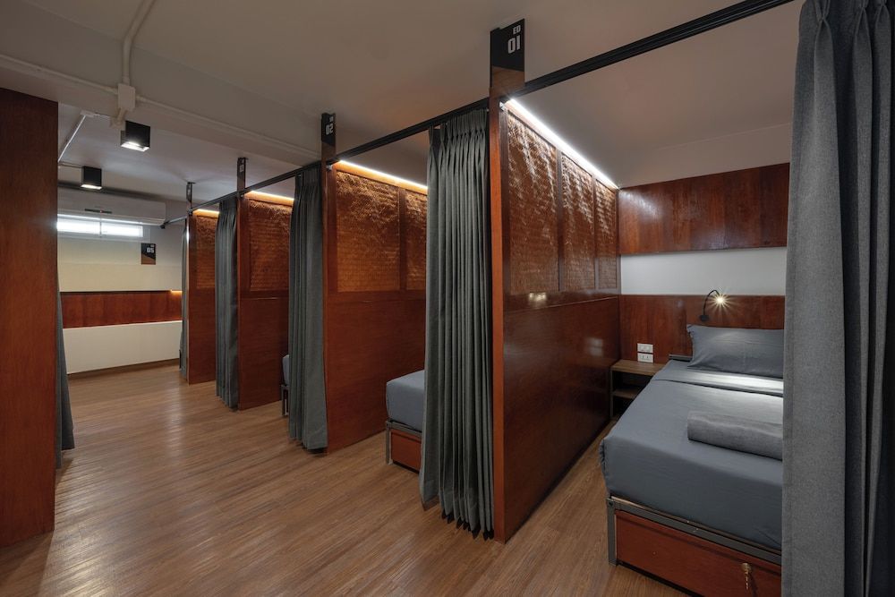 Single Bed in Female Dormitory Room