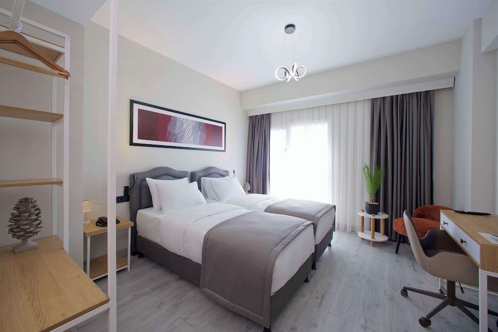 Standard Room, 2 Twin Beds, Non Smoking, Kitchenette