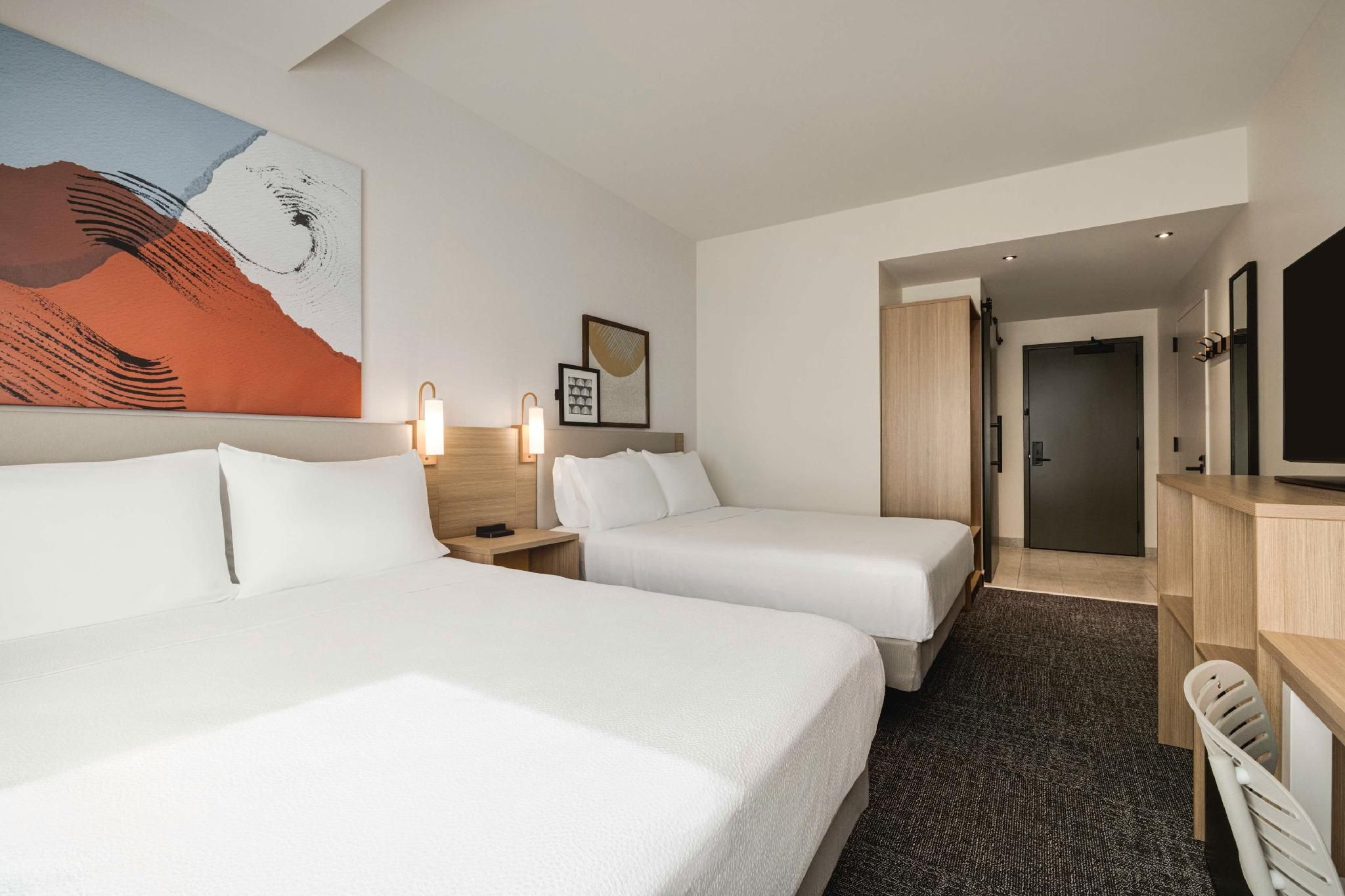 Spark By Hilton Las Vegas Airport 2 Queen Beds Hearing Accessible 2