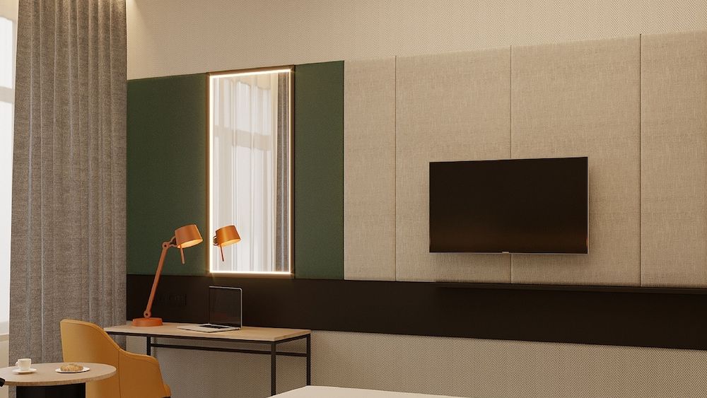 Holiday Inn Tashkent City by IHG Standard Room, 2 Twin Beds, Courtyard View 4