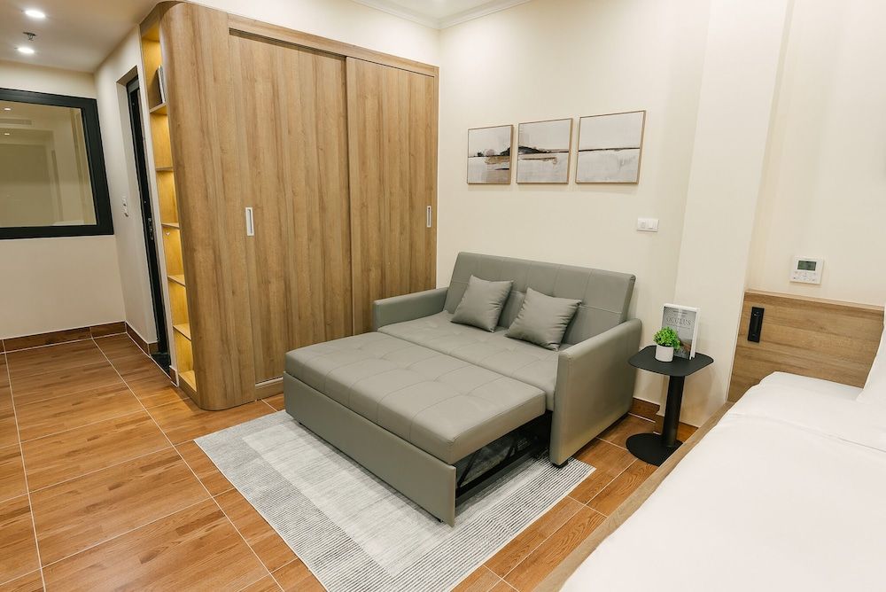 Family Apartment, 1 King Bed with Sofa bed, Non Smoking, Kitchen