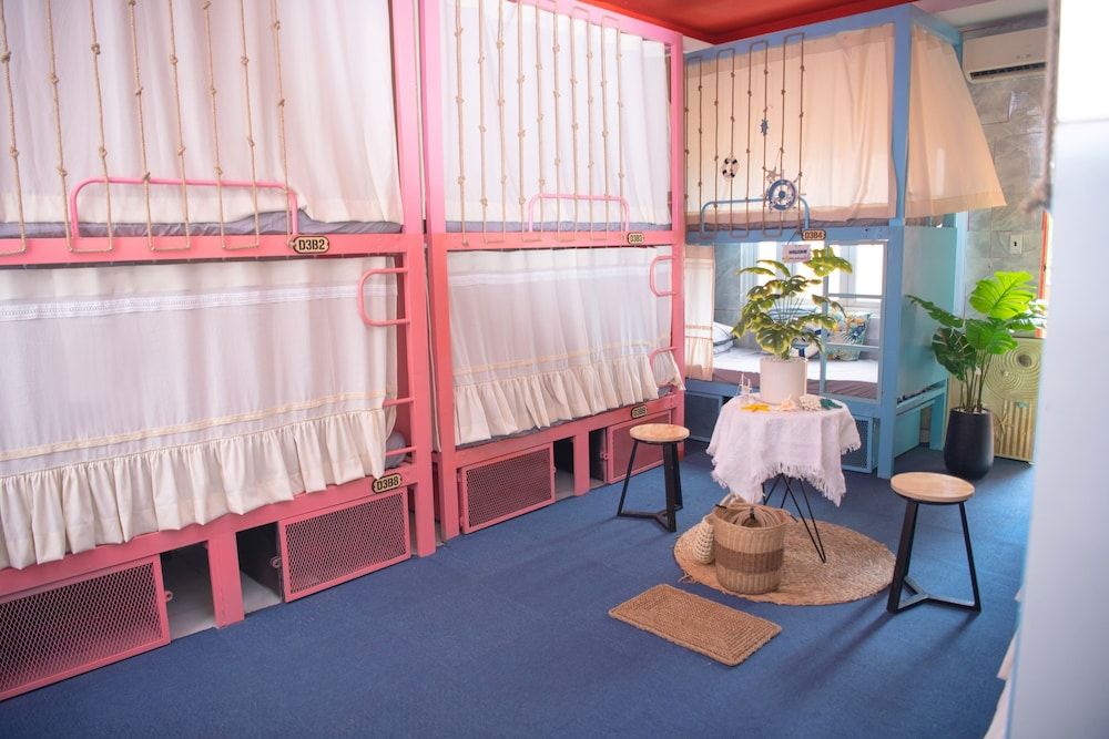 Shared Female only Dormitory, bed in 12 beds room