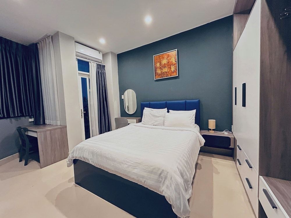 Double Room, Balcony, City View