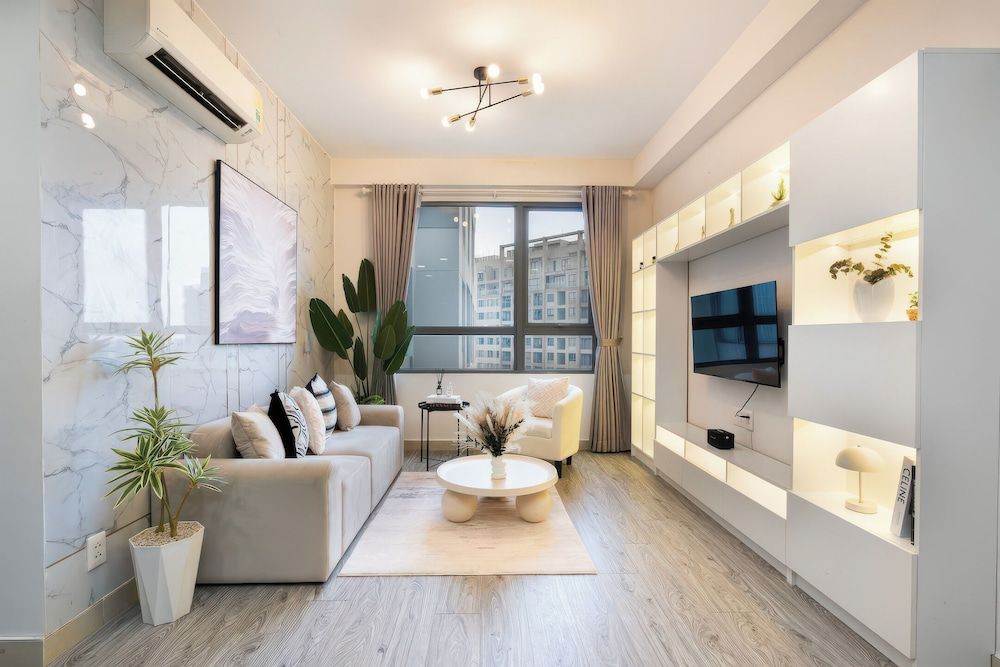Genius Saigon - Masteri Thao Dien District 2 Superior Apartment, 1 Queen Bed, Kitchen, City View 7
