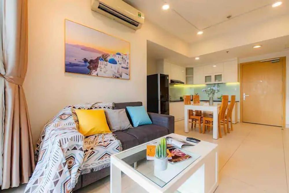 Masteri Thao Dien Deluxe City View Basic Apartment, Balcony, City View 3
