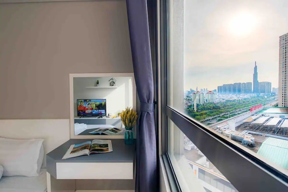 Masteri Thao Dien Deluxe City View Family Apartment, Balcony, City View 22