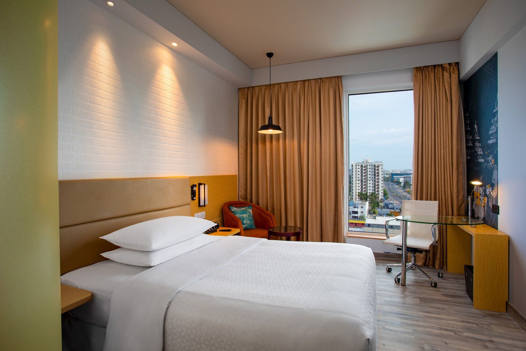 Guest room, Queen, City view