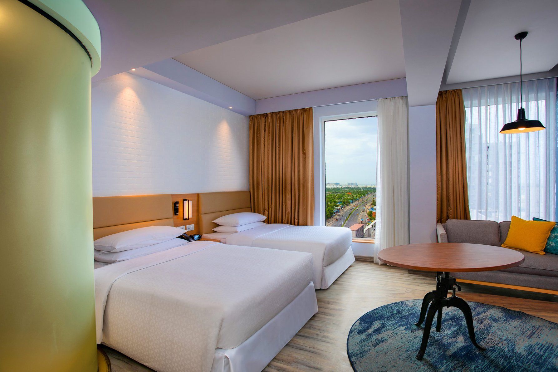 Four Points by Sheraton Chennai OMR Larger Guest room, 2 Queen