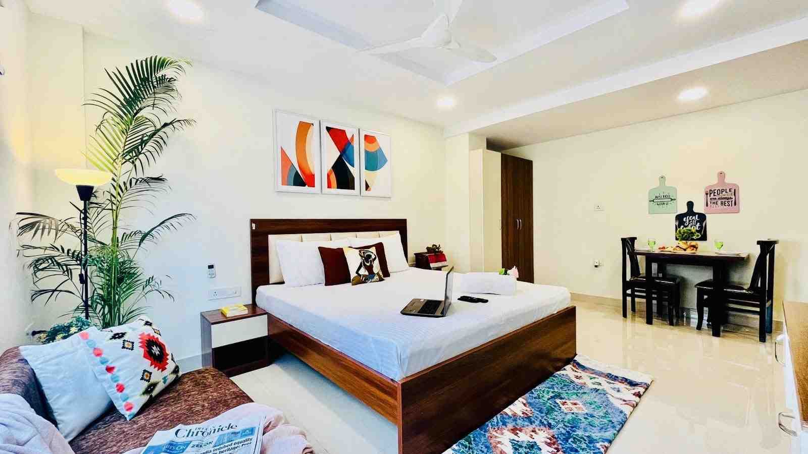 Olive Service Apartment - Gachibowli Superior Studio