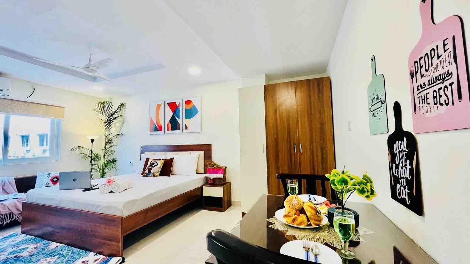 Olive Service Apartment - Gachibowli Superior Studio 2