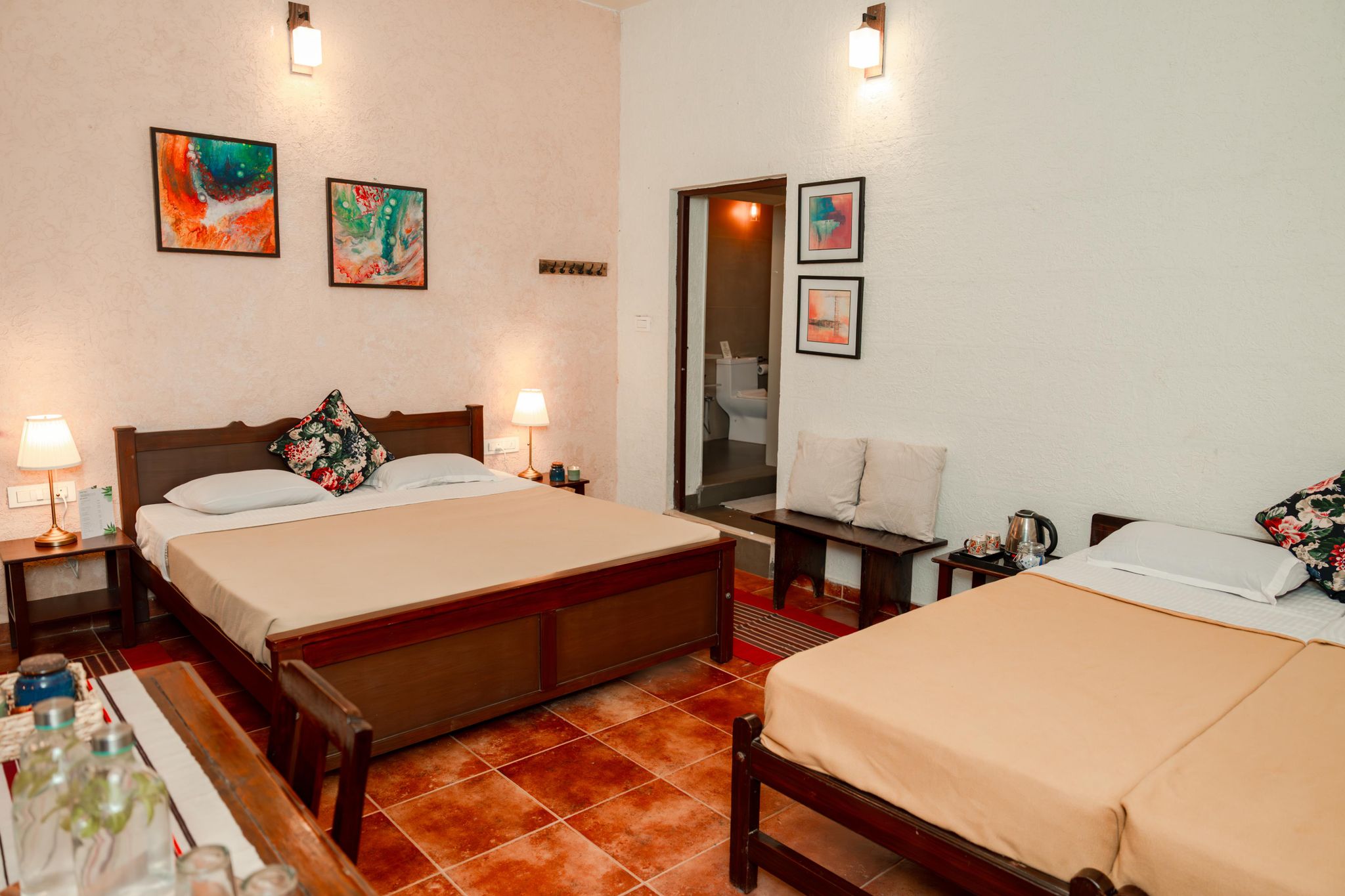 Nature Nirvana Chikmagalur Farmhouse Deluxe Room 3
