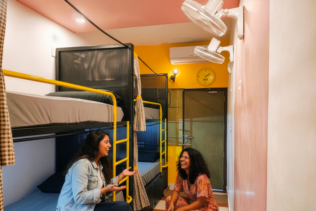 Bed in 4 Bed Female Dormitory