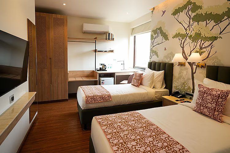 The LIV Hotel Jaipur - A City Center Boutique Hotel & experiential Hub LIV Deluxe Twin 2