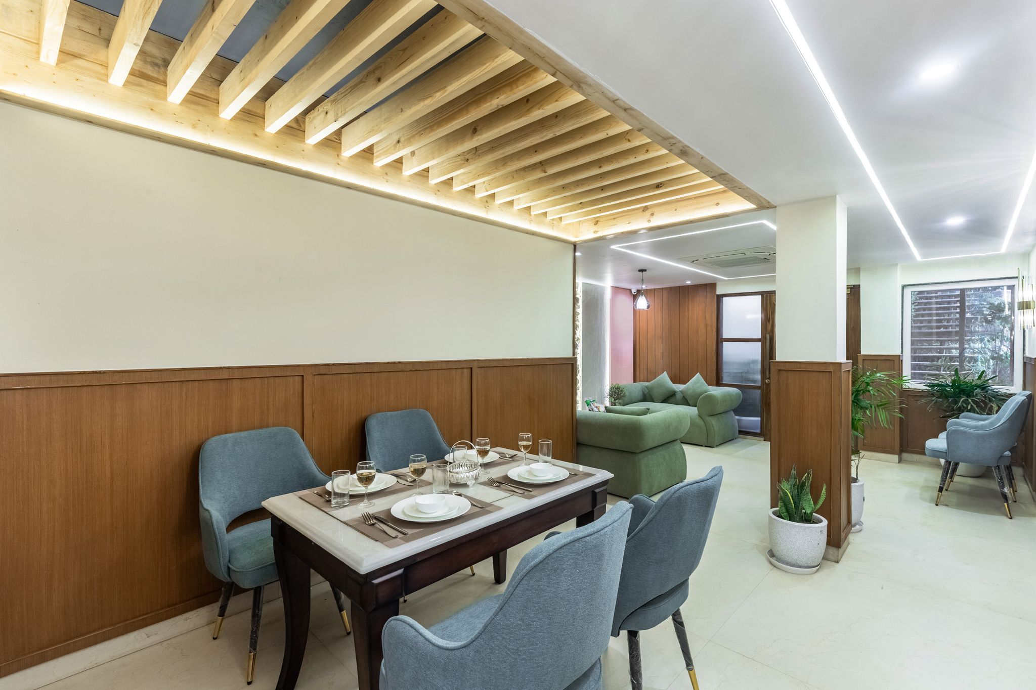 Alaya Stays 3BHK with Garden -Evaara Woods Ridge