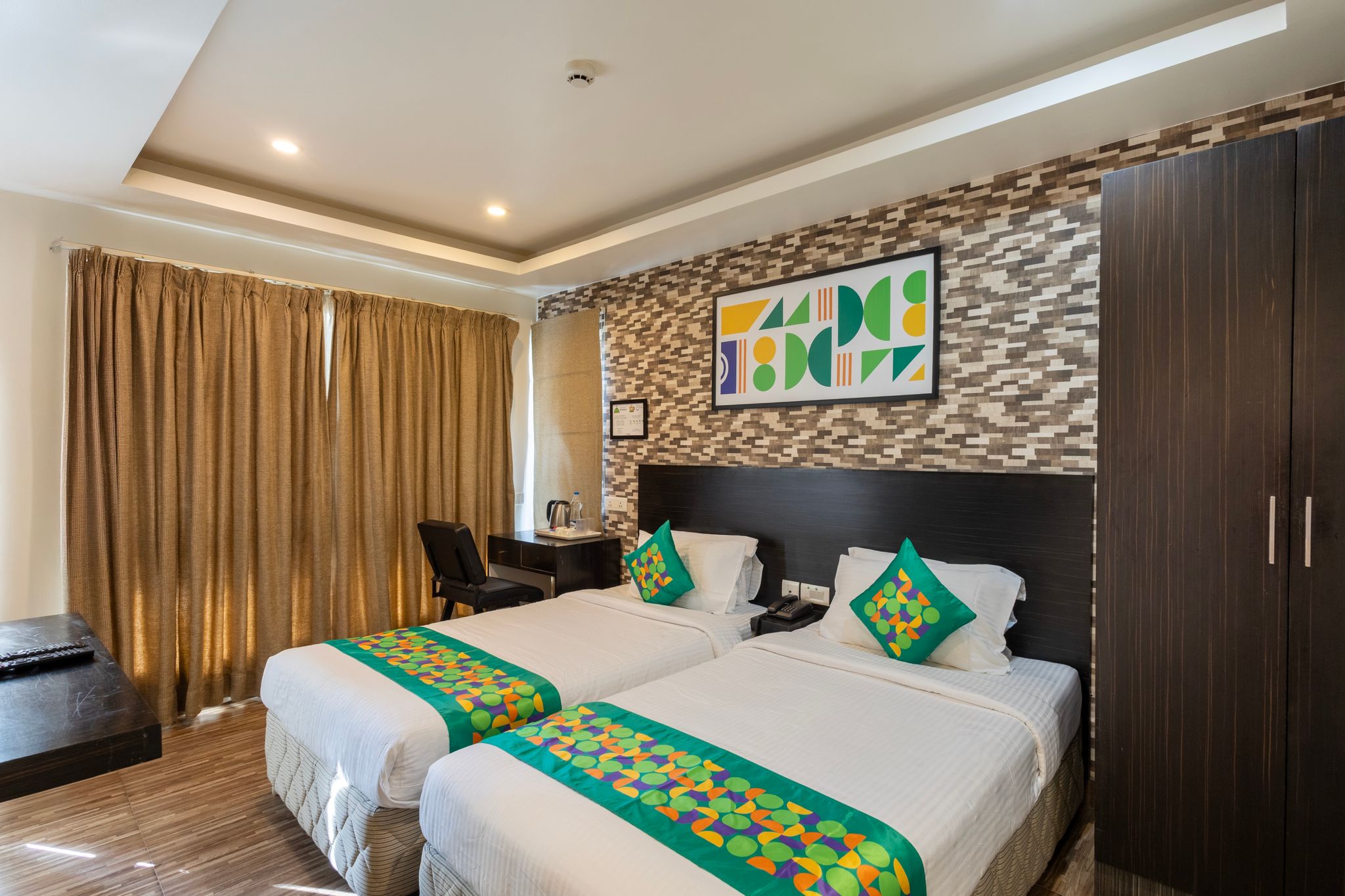 Treebo Premium Twin Star Standard Room 8