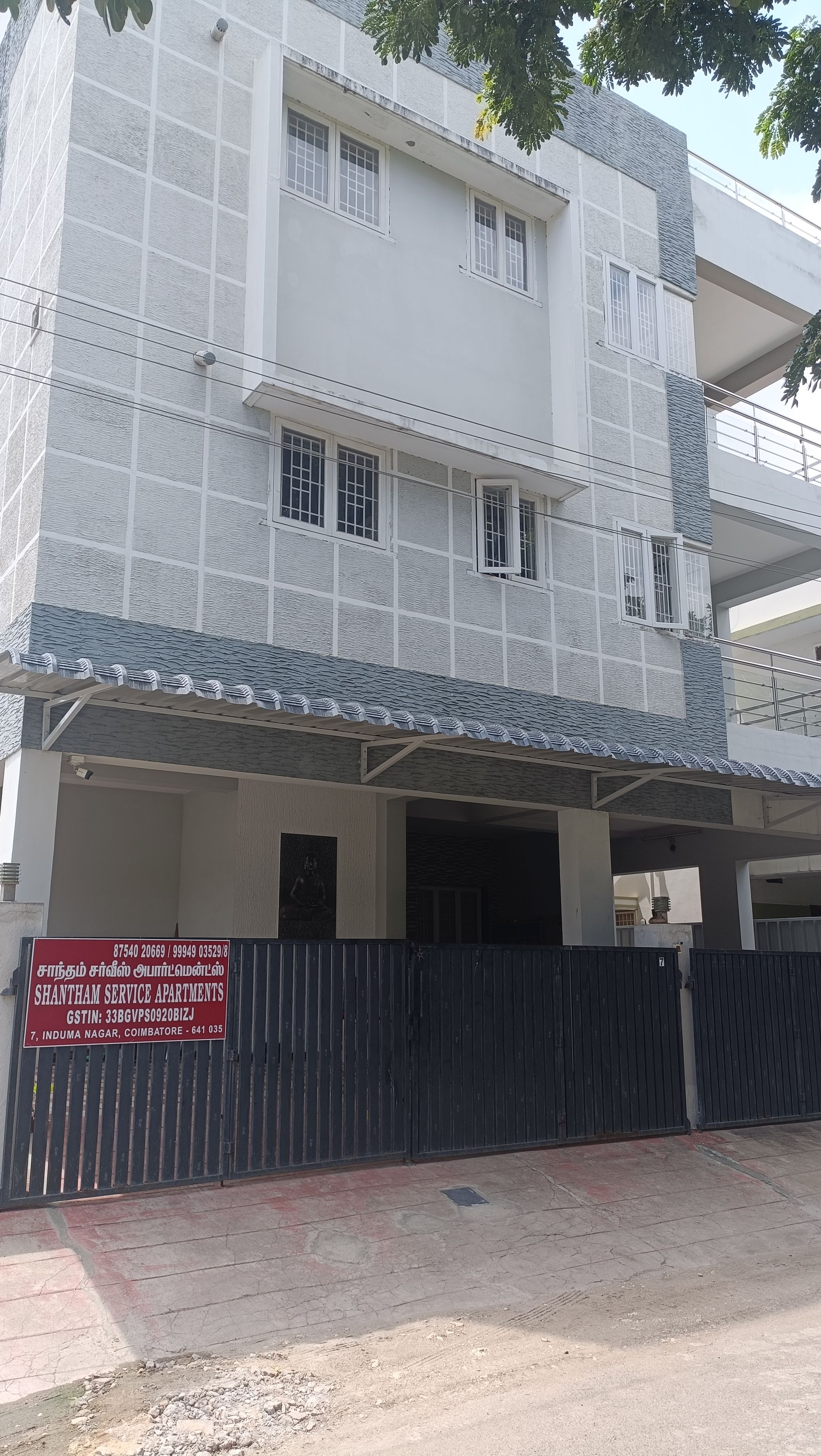 Shantham Service Apartments, Indumanagar