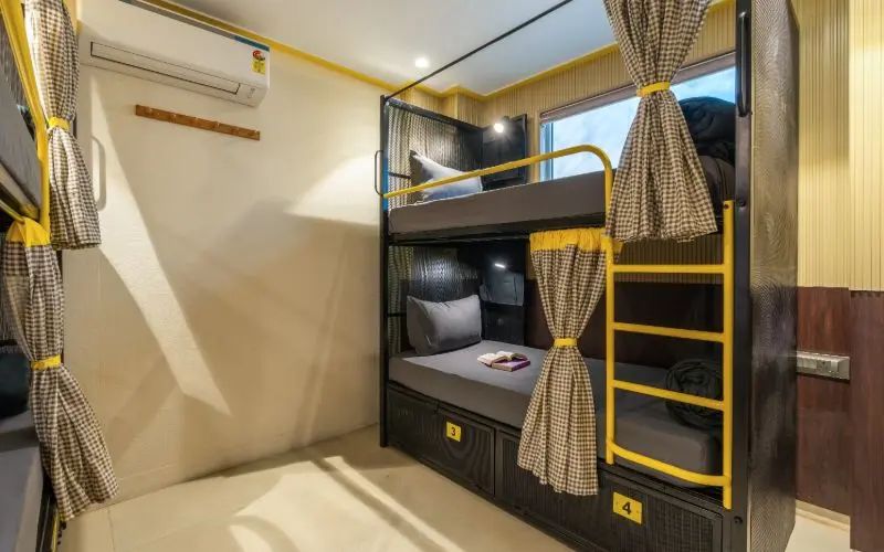 Bed in 4 Bed Mixed Dormitory