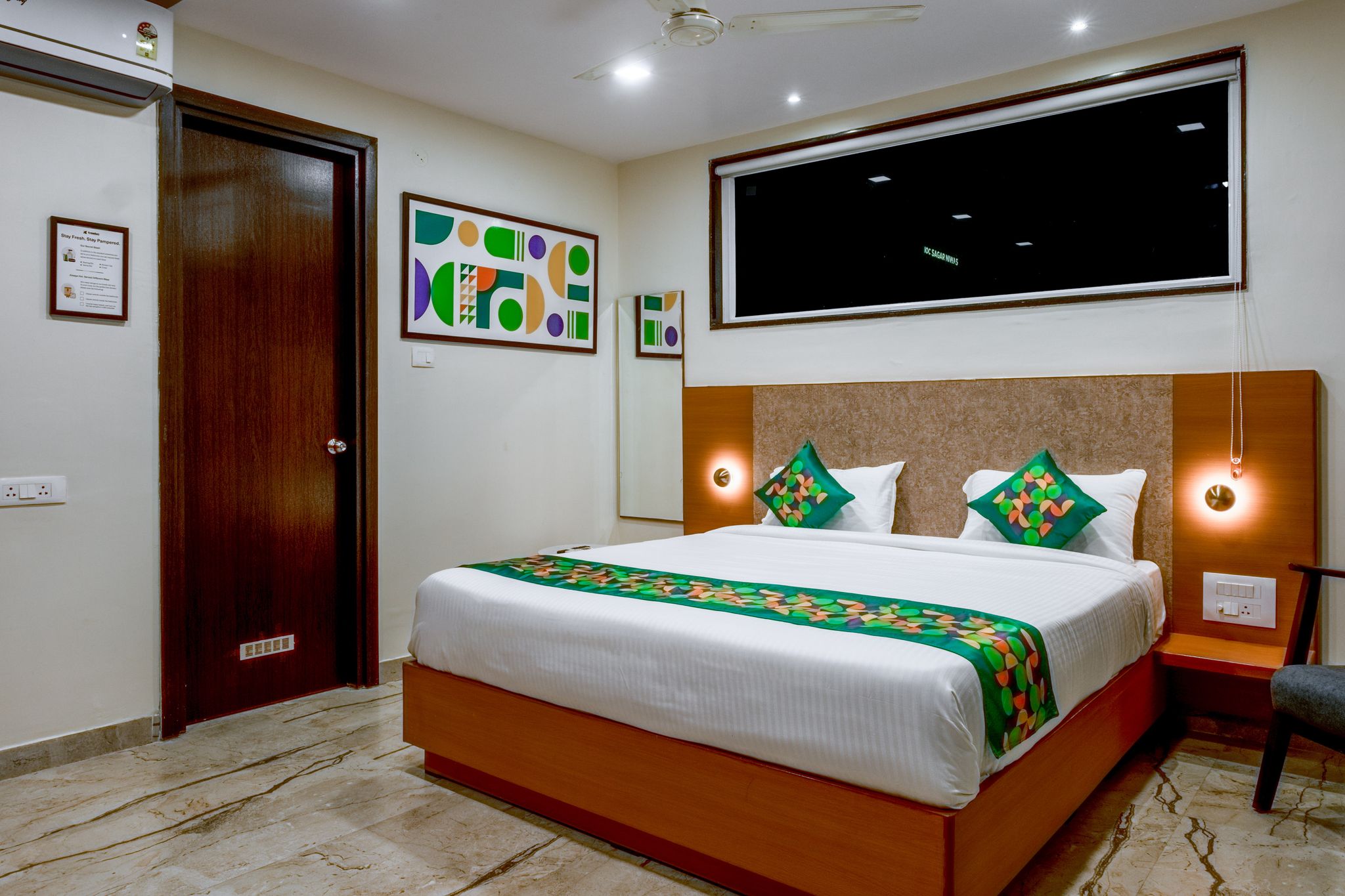 Treebo Premium Ocean Echo, Rushikonda Deluxe Room 8