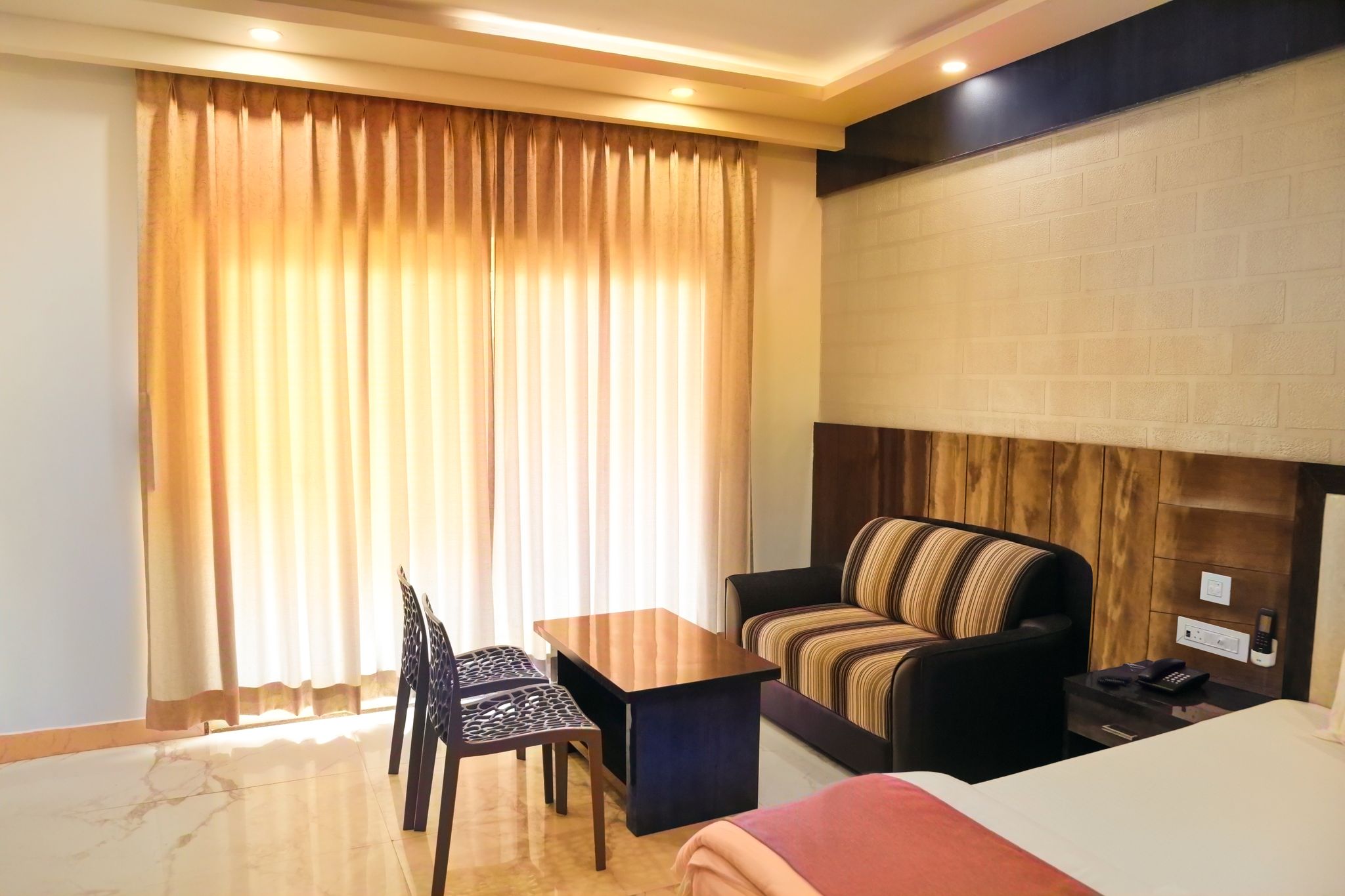 3 Bed Deluxe Room with Private Balcony