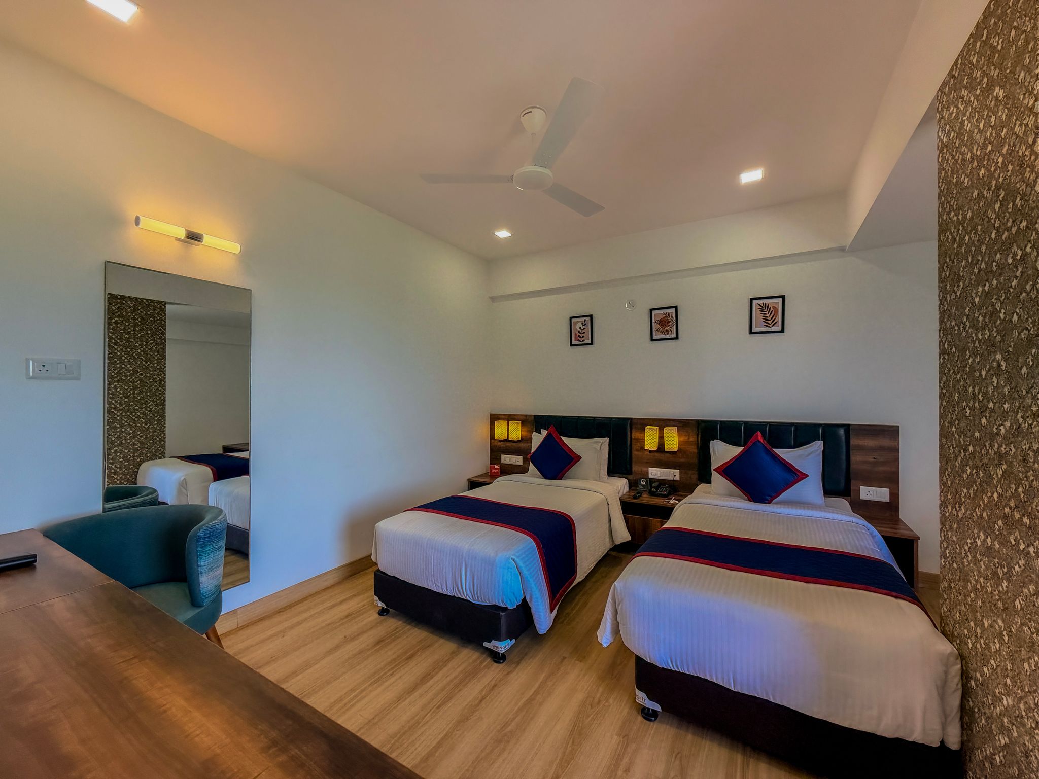 Zip By Spree Hotels Ranjangaon Superior Twin Room 4