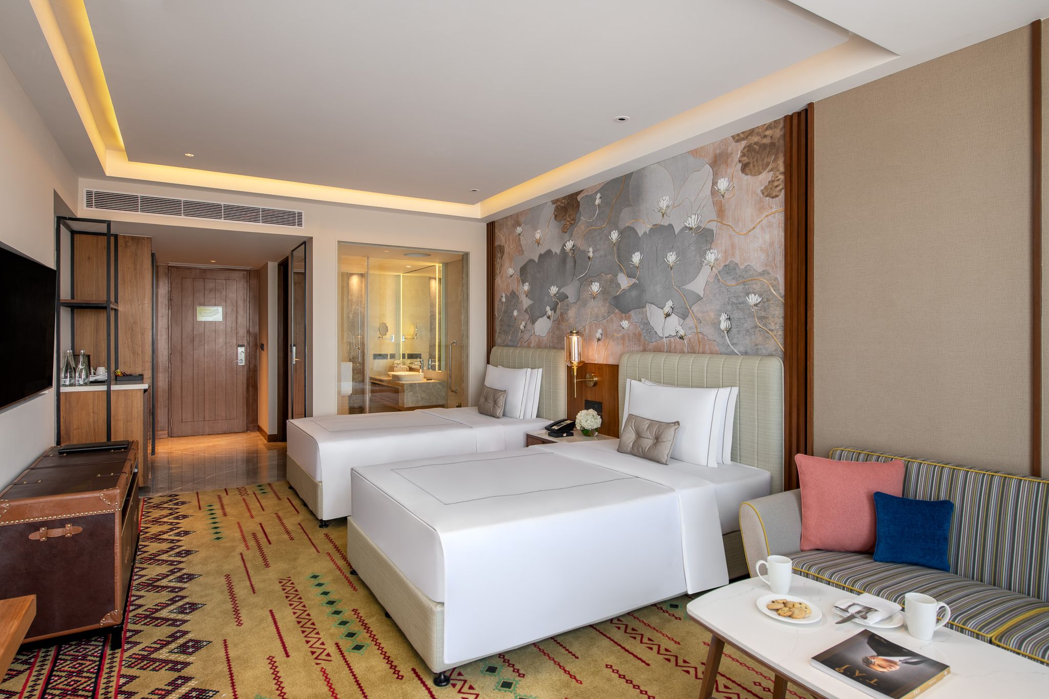 Taj Mussoorie Foothills, Dehradun Deluxe Room Twin Bed 11