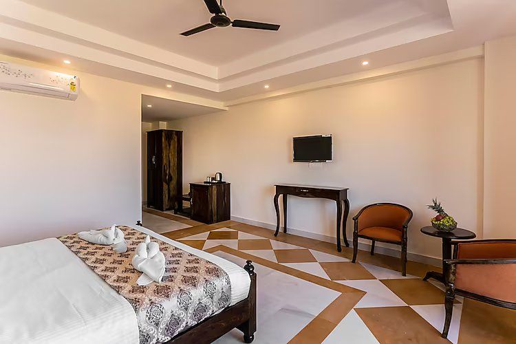 The Rosewalk Heritage Udaipur Deluxe Double Room 3