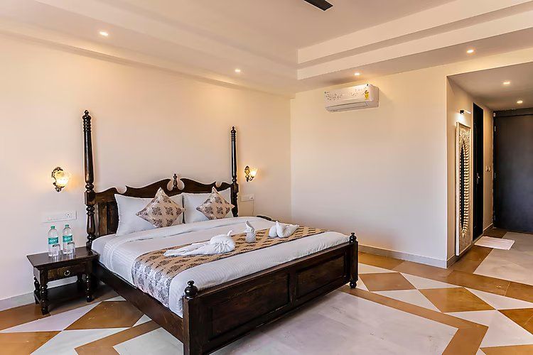 The Rosewalk Heritage Udaipur Deluxe Double Room