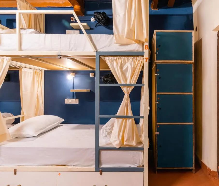 Bed in 8-Bed AC Mixed Dormitory Room