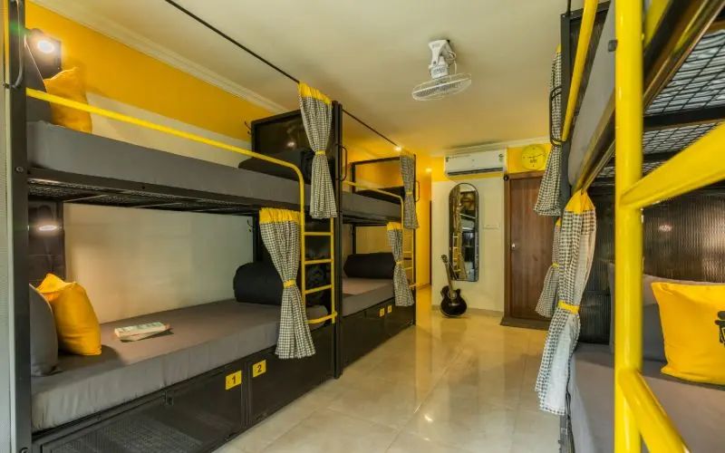 Bed in 8 Bed Female Dormitory