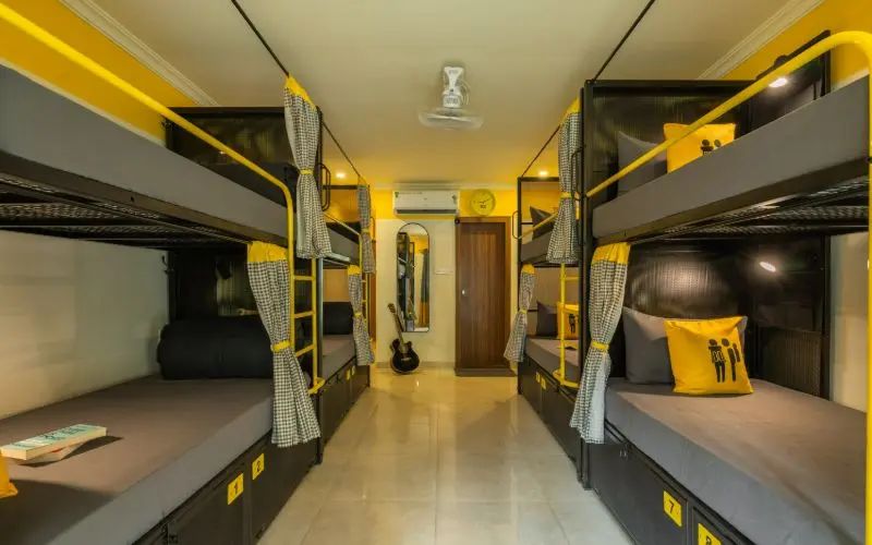 Bed in 8 Bed Female Dormitory