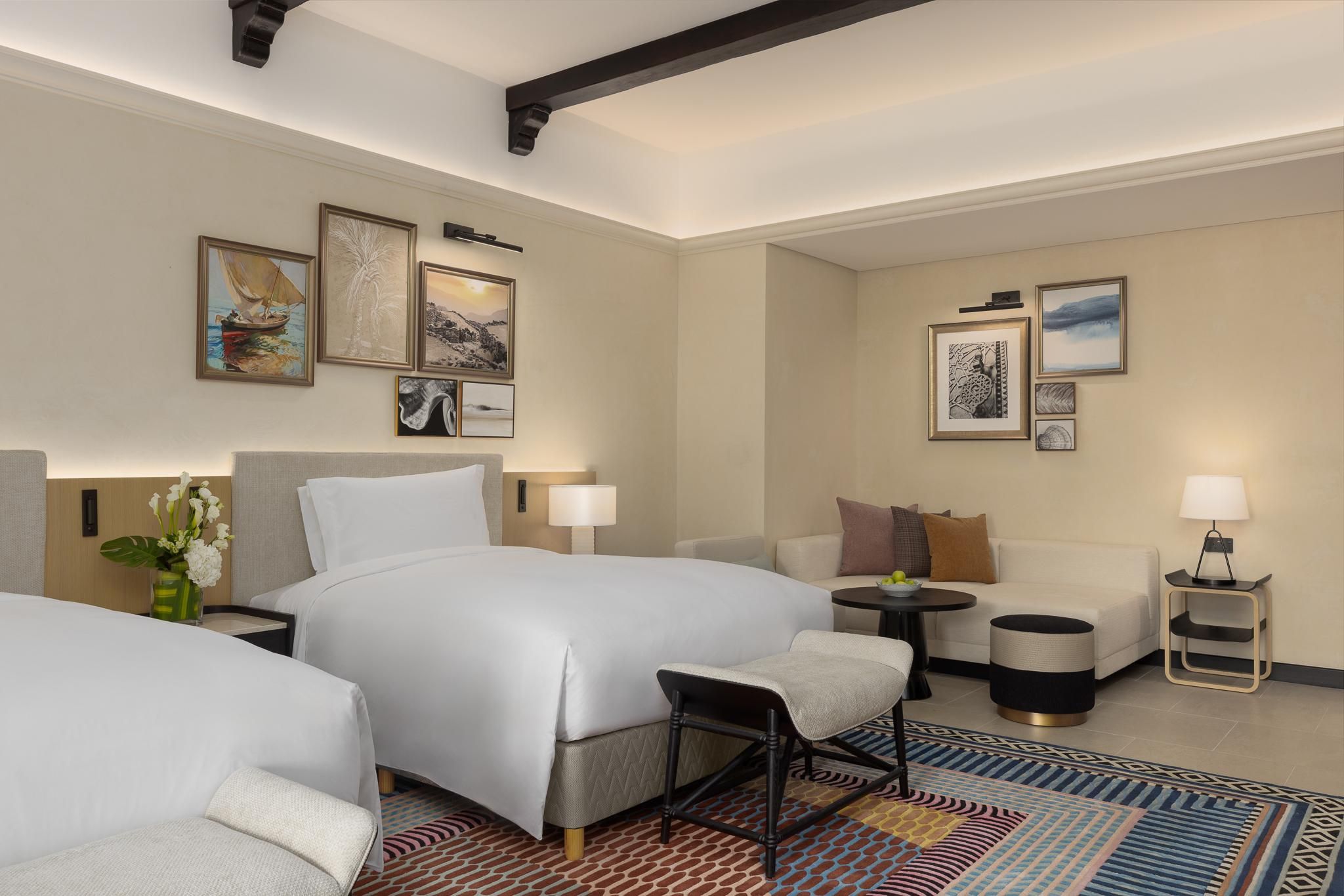 Superior Room, Two Queen Beds, Sea View