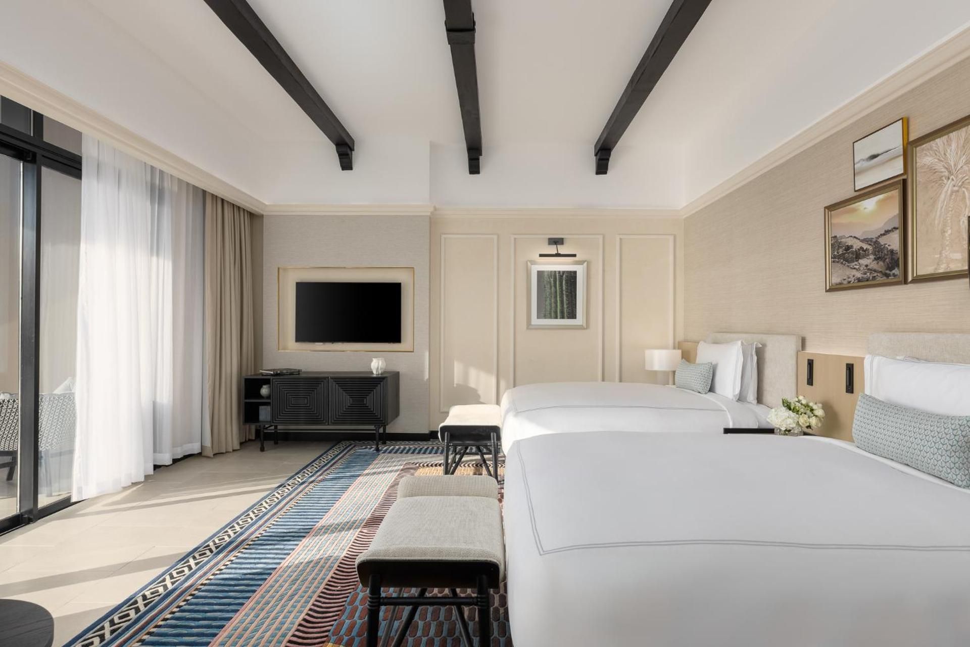 Superior Queen Room with Two Queen Beds and Garden View